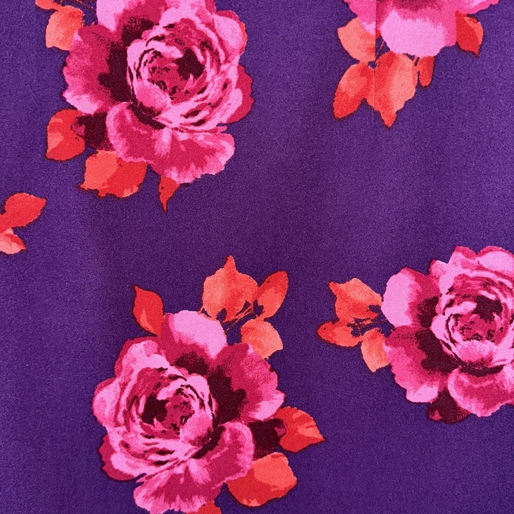 Purple floral dress - Picture 4 of 11